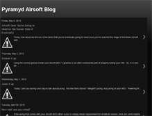 Tablet Screenshot of airsoft-guns-blog.pyramydair.com